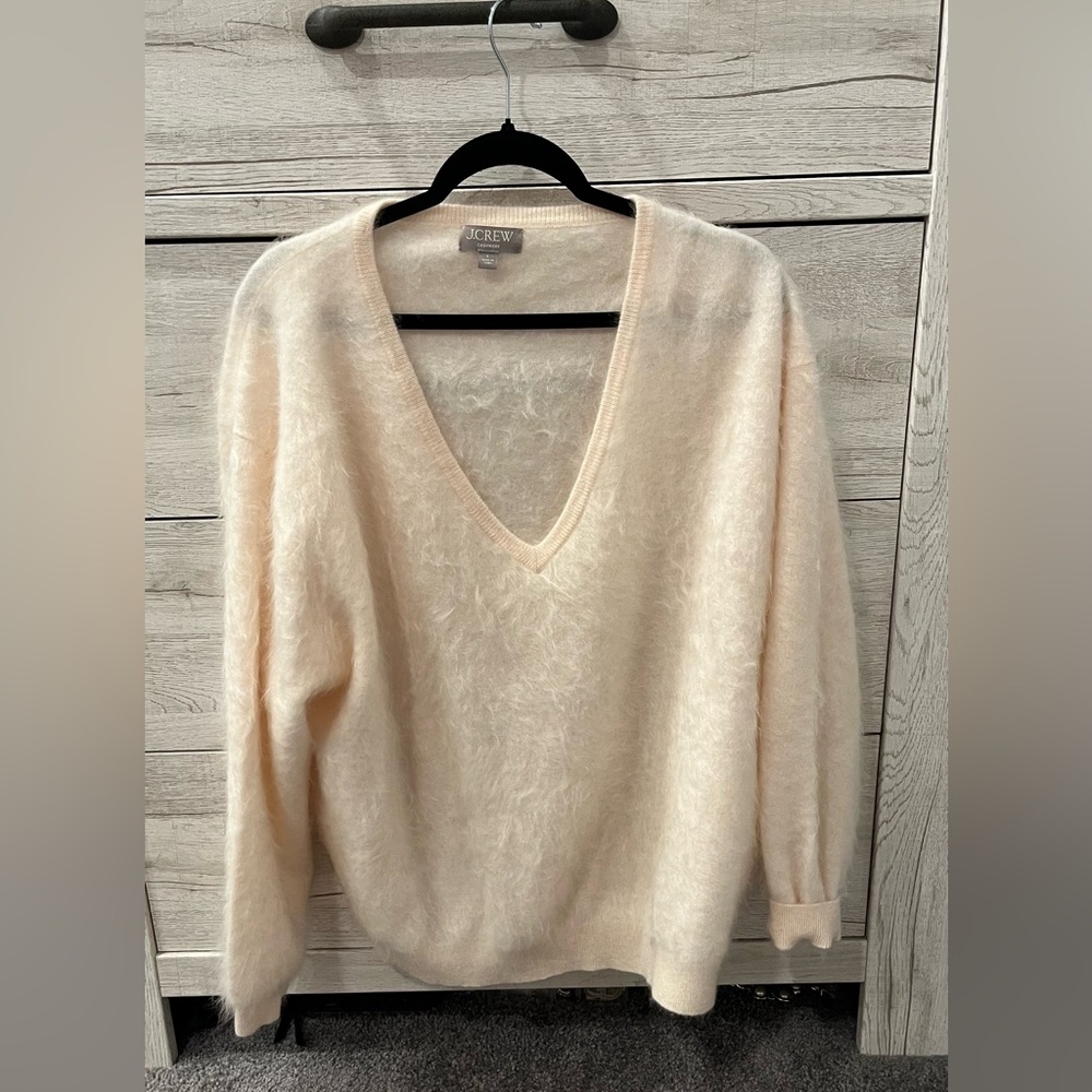 JCrew Brushed Cashmere Sweater